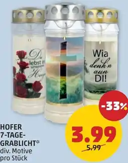 PENNY Hofer 7-tage- grablicht Angebot