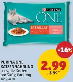 PENNY Purina one katzennahrung Angebot
