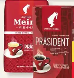 MPreis Julius Meinl Präsident Angebot