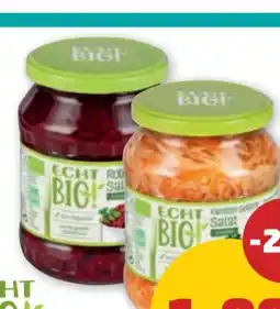 PENNY Echt Bio Rote Rüben Salat Angebot