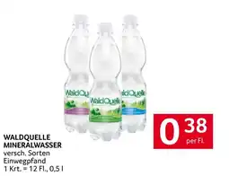 Transgourmet Waldquelle Mineralwasser Angebot