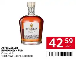 Transgourmet Affenzeller rumonkey rum österreich Angebot