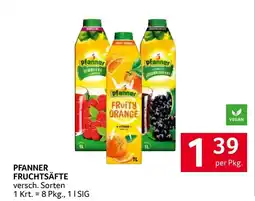 Transgourmet Pfanner Fruchtsäfte Angebot