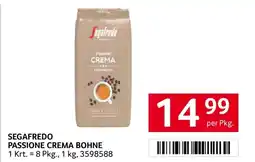 Transgourmet Segafredo Passione Crema Angebot
