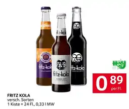 Transgourmet Fritz-Kola Limonaden Angebot