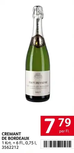 Transgourmet Château Haut-Mouleyre Cremant de Bordeaux Angebot