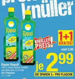 Maximarkt Rapso Rapsöl Angebot