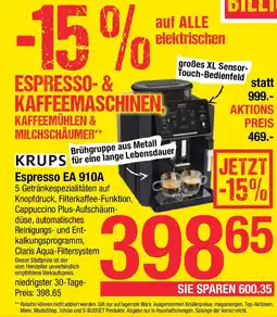 Maximarkt Espresso EA 910A Angebot