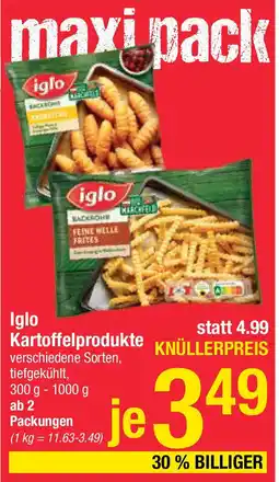 Maximarkt Iglo Kartoffelprodukte Angebot