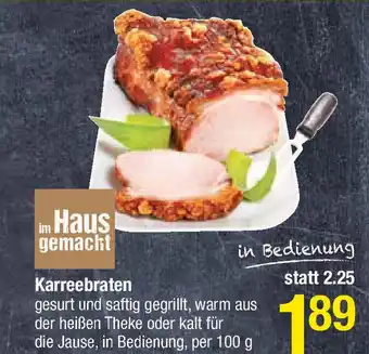 Maximarkt Karreebraten Angebot