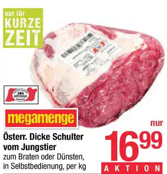 Maximarkt Österr Dicke Schulter vom Jungstier Angebot
