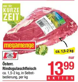 Maximarkt Österr Rindsgulaschfleisch Angebot