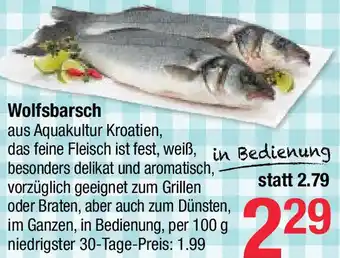 Maximarkt Wolfsbarsch Angebot