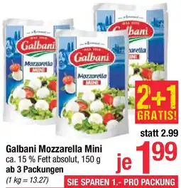 Maximarkt Galbani Mozzarella Mini Angebot