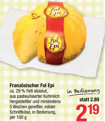 Maximarkt Französischer Fol Epi Angebot