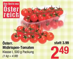 Maximarkt Öster Midirispen-Tomaten Angebot