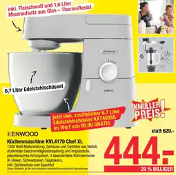 Maximarkt Küchenmaschine KVL4170 Chef XL Angebot