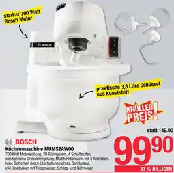 Maximarkt Küchenmaschine MUMS2AWOO Angebot