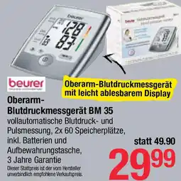 Maximarkt Oberarm-Blutdruckmessgerät BM 35 Angebot