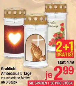 Maximarkt Grablicht Ambrosius 5 Tage Angebot