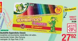 Maximarkt Buntstifte Supersticks Classic Angebot