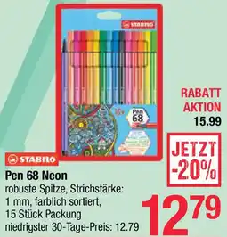Maximarkt Pen 68 Neon Angebot