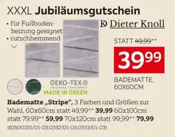 XXXLutz Badematte Stripe Angebot