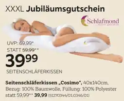XXXLutz Seitenschläferkissen Cosimo Angebot