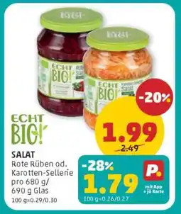 PENNY ECHT BIG! SALAT Angebot