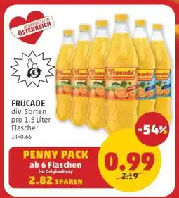 PENNY FRUCADE div. Sorten pro 1,5 Liter Flasche Angebot
