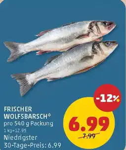 PENNY Frischer Wolfsbarsch Angebot