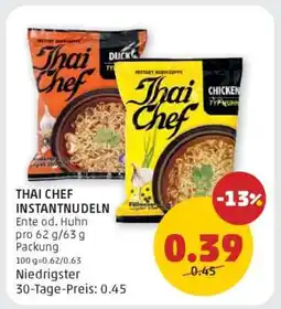 PENNY THAI CHEF INSTANTNUDELN Angebot