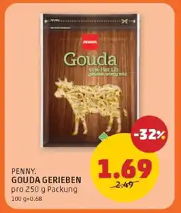 PENNY Penny. gouda gerieben Angebot