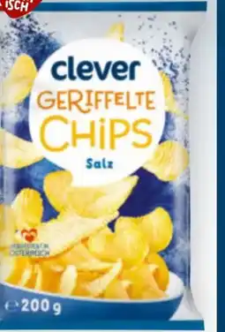Billa Clever Geriffelte Chips Salz Angebot