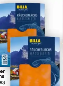 Billa Billa immer gut Norwegischer Räucherlachs Angebot