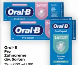 Billa Oral-B Professional Zahncreme Angebot
