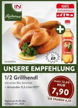 Interspar 1/2 Grillhendl Angebot