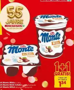 Interspar Zott Monte Mega Angebot