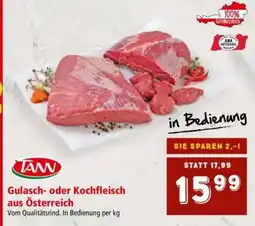 Interspar Gulasch- oder Kochfleisch aus Österreich Angebot