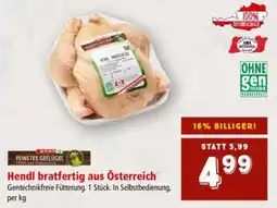 Interspar Hendl bratfertig aus Österreich Angebot