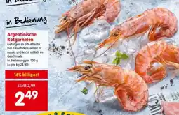 Interspar Argentinische Rotgarnelen Angebot