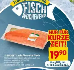 Interspar S-BUDGET Lachsfiletseite frisch Angebot