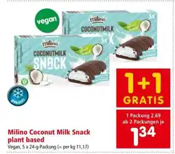Interspar Milino Coconut Milk Snack plant based Angebot