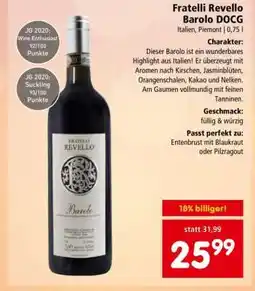 Interspar Fratelli Revello Barolo DOCG Angebot
