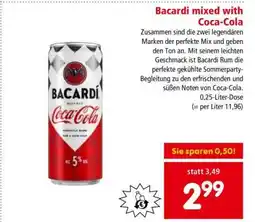 Interspar Bacardi mixed with Coca-Cola Angebot