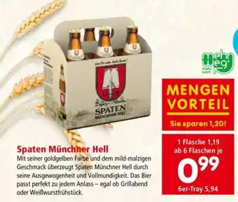 Interspar Spaten Münchner Hell Angebot
