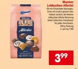 Interspar Manner Lebkuchen Allerlei Angebot