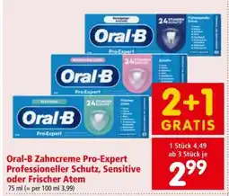 Interspar Oral-B Zahncreme Pro-Expert Angebot