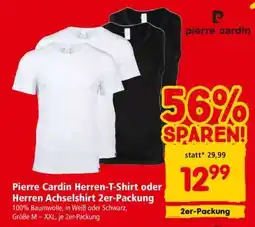 Interspar Pierre Cardin Herren-T-Shirt oder Herren Achselshirt 2er-Packung Angebot