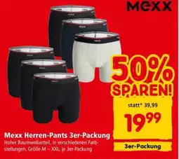 Interspar Mexx Herren-Pants 3er-Packung Angebot